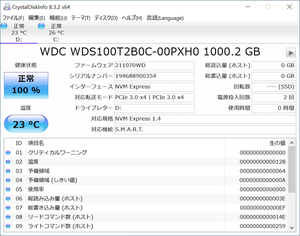 ASCII.jp：2020年最初の新型SSD WD Blue SN550 NVMe SSDを試す (2/3)