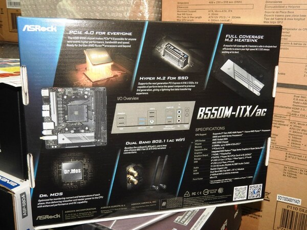 ASCII.jp：B550採用で最安クラスのMini-ITX対応マザーがASRockから