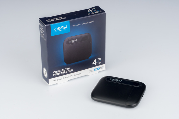 ASCII.jp：4TBの大容量高速ポータブルSSD「Crucial X6」の実力を検証