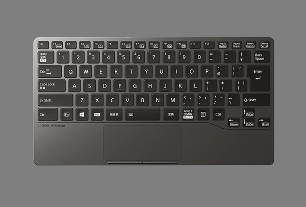 ASCII.jp：富士通が世界最軽量ノートPCのキーボード部を単品発売