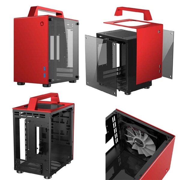 ASCII.jp：アイティーシー、両サイド強化ガラス採用MINI-ITX ケース