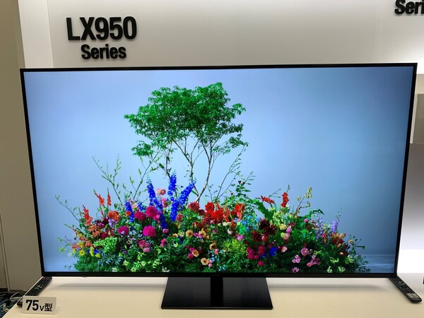 ASCII.jp：パナソニック、AIの高画質処理を強化した「ビエラ LX950/900」