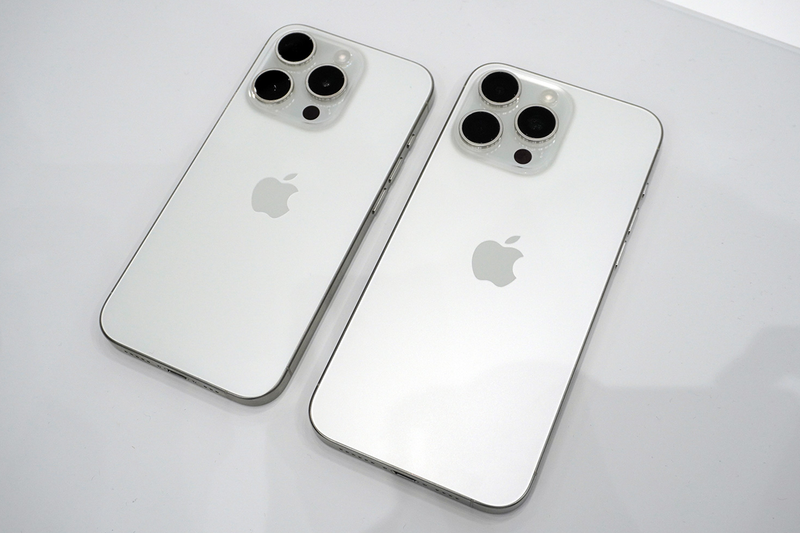 アップル「iPhone 15 Pro」チタン筐体が美しい！【現地レポ