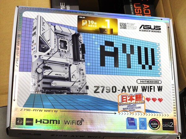 ASCII.jp：白色基板採用のZ790マザーがASUSから発売