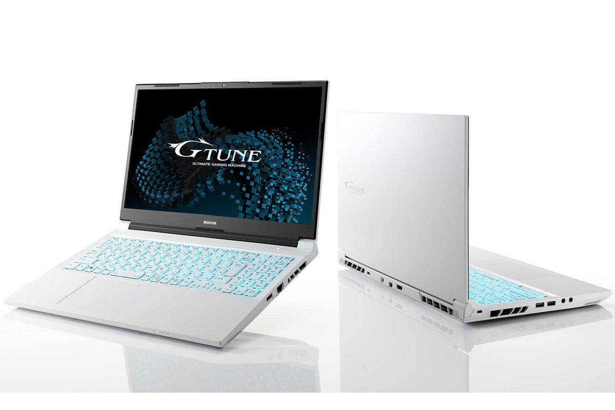 ASCII.jp：G-TuneノートPC初のホワイトカラーを採用した15.6型