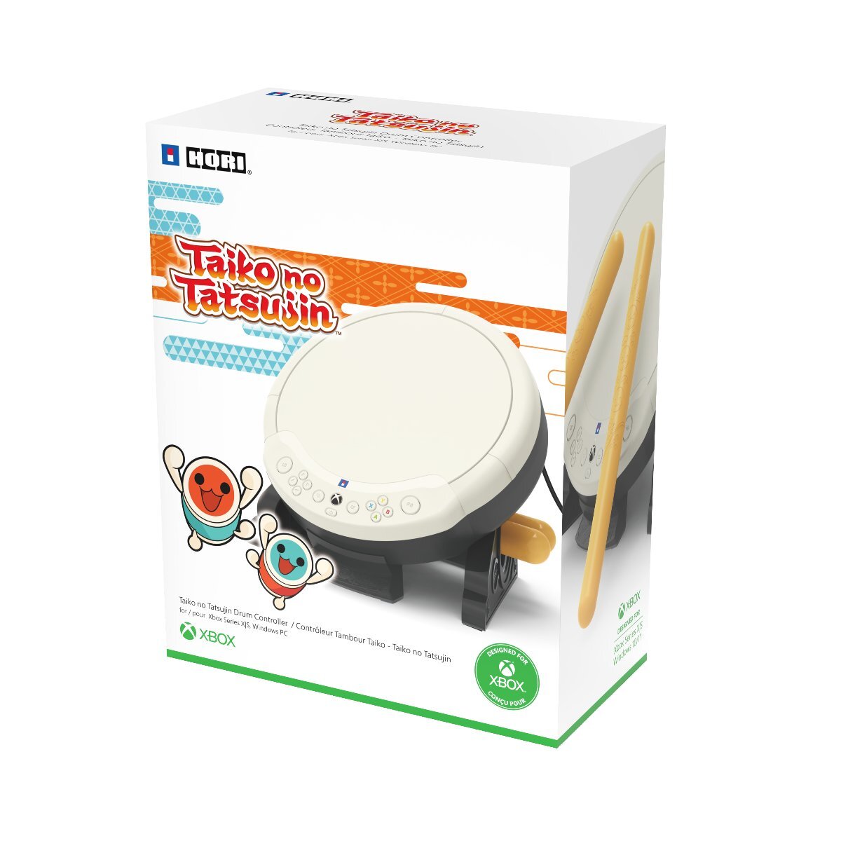 PS／Xbox／PCに対応した「太鼓の達人専用コントローラー 太鼓とバチ