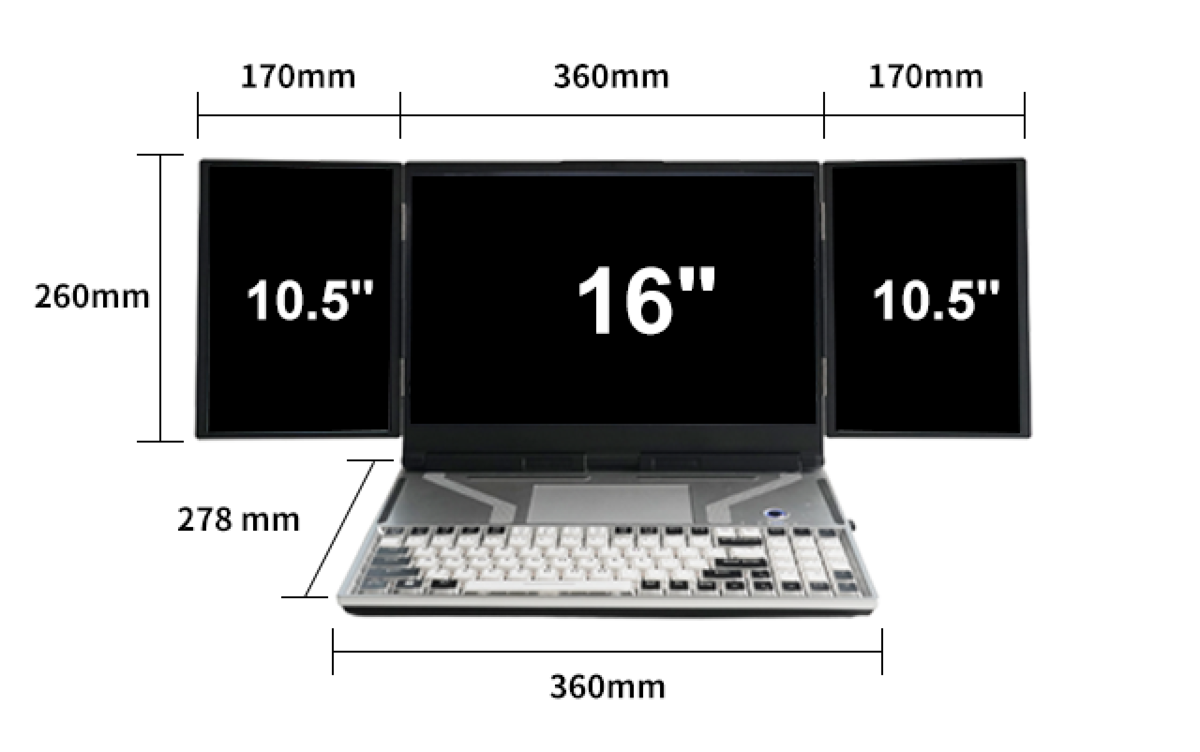 アコガレの観音開き「3画面ノートPC」がついに日本で発売開始!! - 週刊
