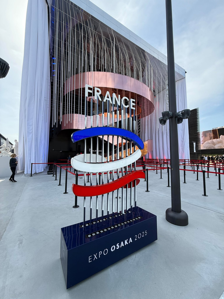 ルイ・ヴィトンのトランクで部屋を作っちゃった「フランスパビリオン