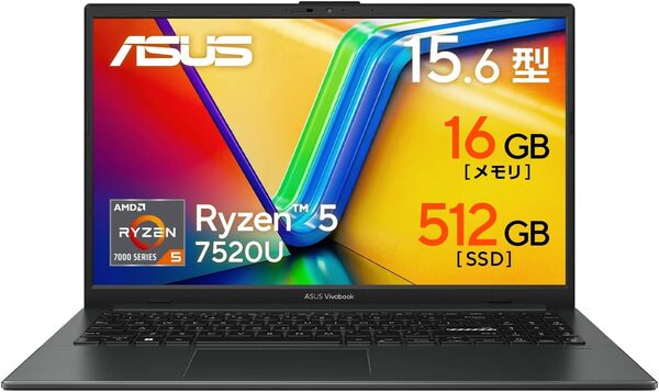 ASCII.jp：7万円台でRyzen 5＋16GB＋512GB！ASUS 15.6型ノートがセール
