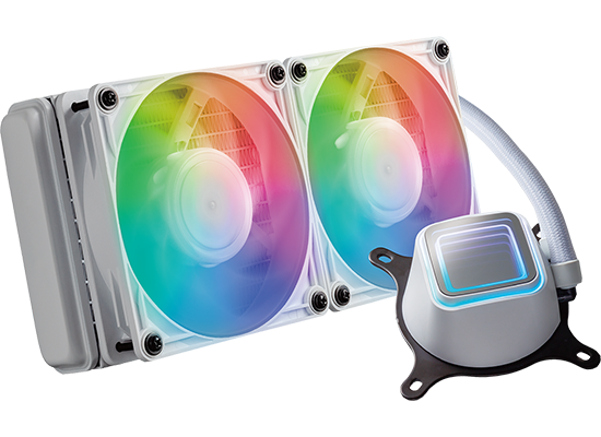 ASCII.jp：玄人志向の簡易水冷クーラーにホワイトモデル追加