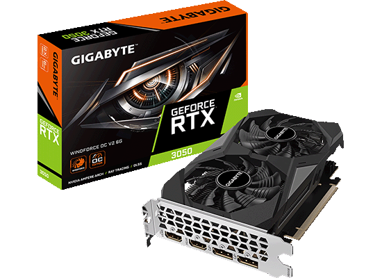 ASCII.jp：GeForce RTX 3050搭載の新グラボ「GV-N3050WF2OCV2-6GD