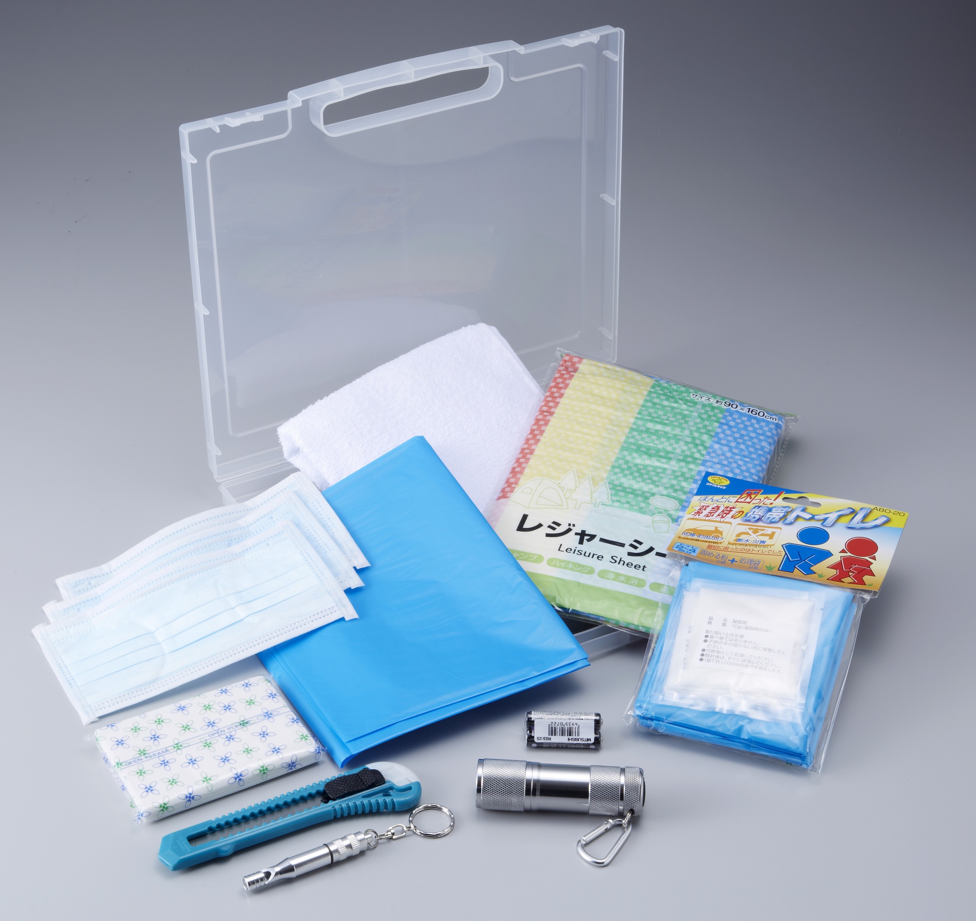 ABO-39】A4ファイルサイズ防災セット10点 - 旭電機化成㈱ 公式HP