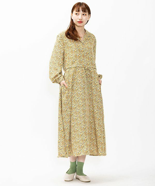 オープンカラー花柄OP | AS KNOW AS オンラインショップ