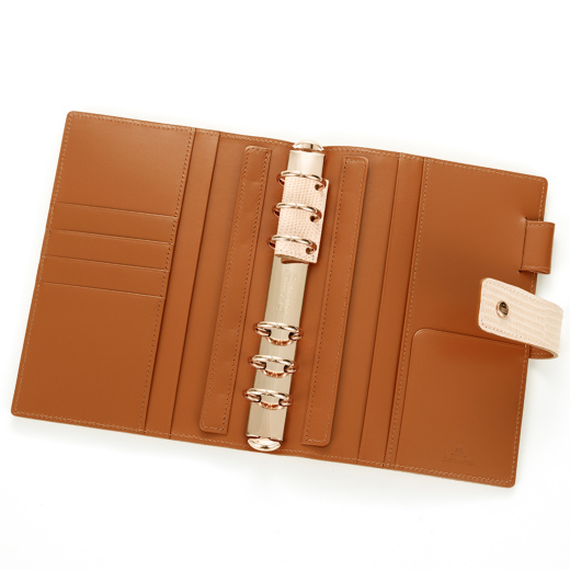 ネオフィナードローズゴールド BIBLE25mm［7274］ システム手帳商品