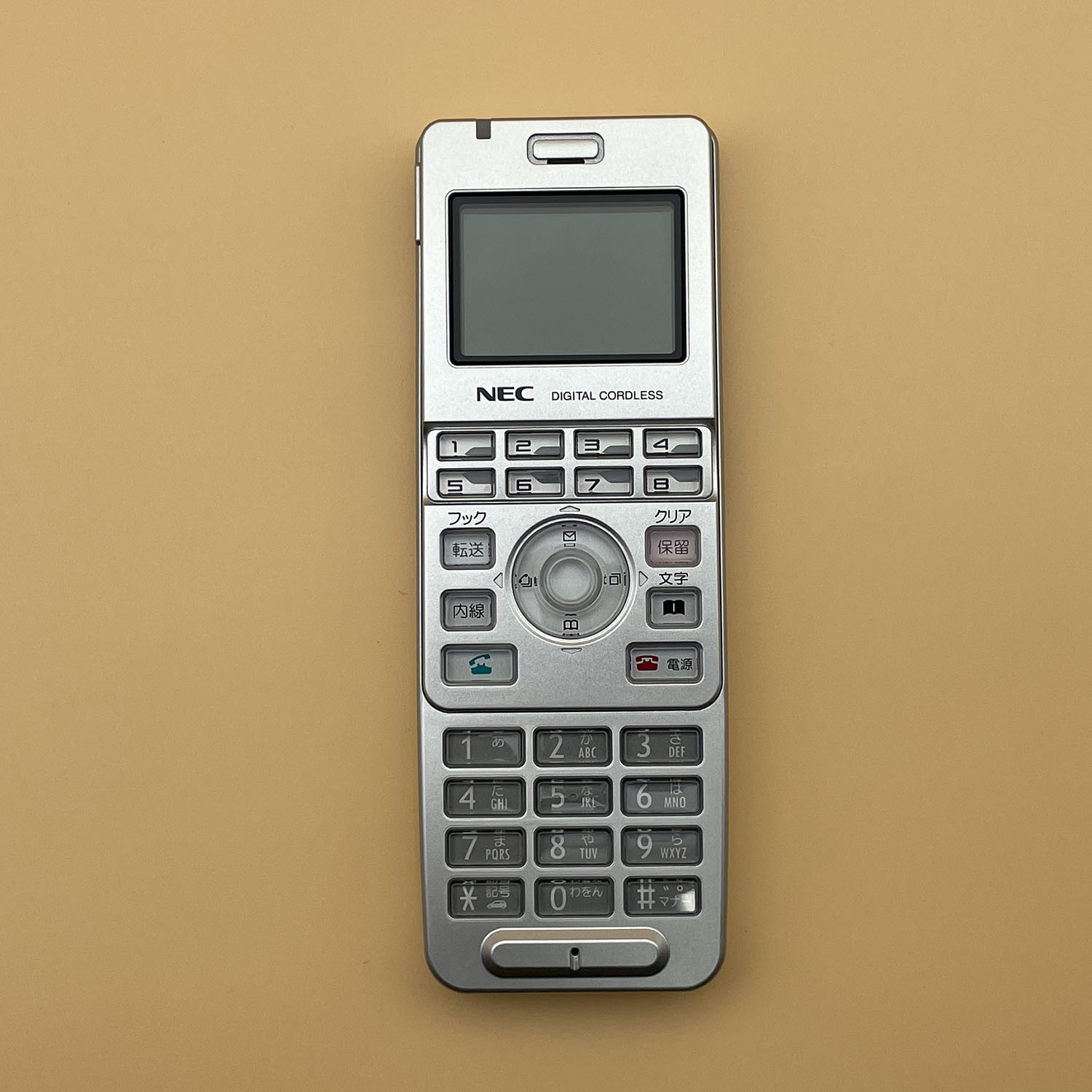 明日の工事 / NEC IP8D-8PS-3 8ボタンデジタルコードレス電話機