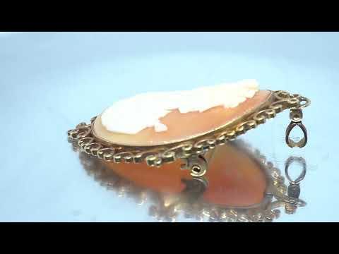 ゴージャスな カメオペンダントトップ | 芦屋Antico