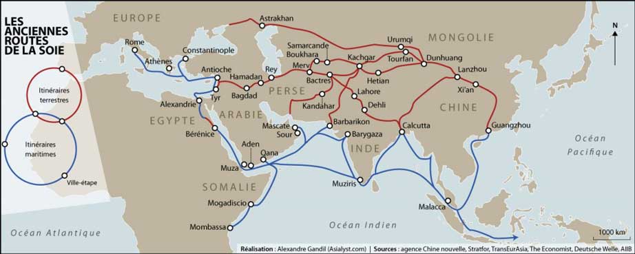 Route de la soie : retour sur un axe mythique - Asialyst