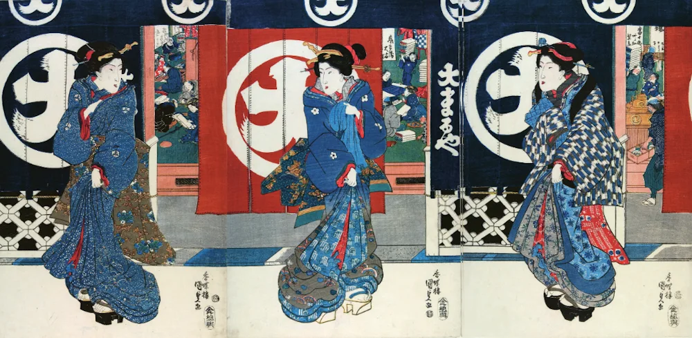 Fashion and the Floating World: Japanese ukiyo-e Prints” by Anna