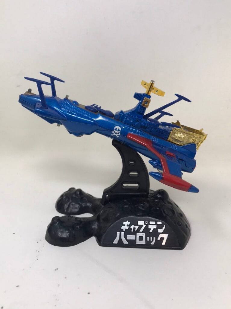 ◇タカトク アルカディア号 キャプテンハーロック 合金 経年品 箱付