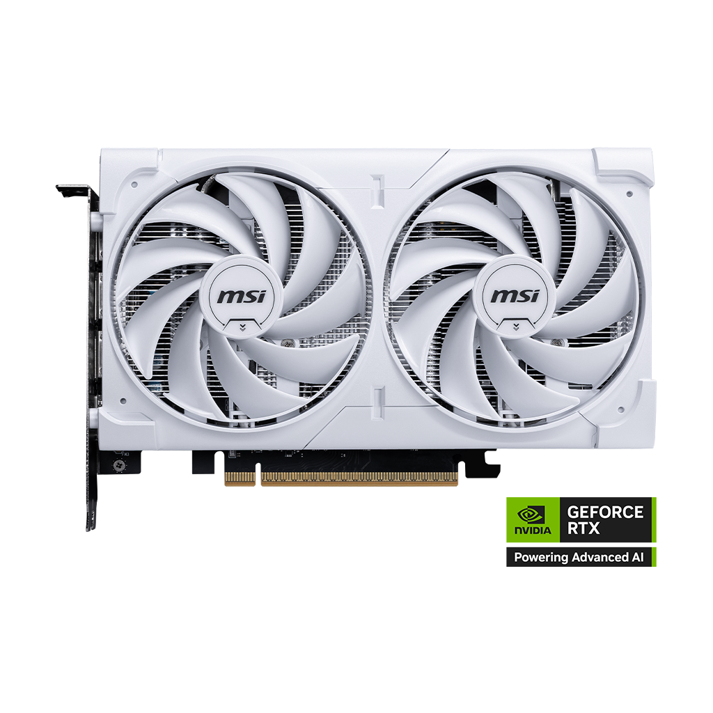 MSI GeForce RTX 5060 8G VENTUS 2X OC WHITE - MSI-US Official Store