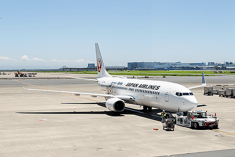 東京ディズニーシーの「ダッフィー」が空を舞う「JALハッピー