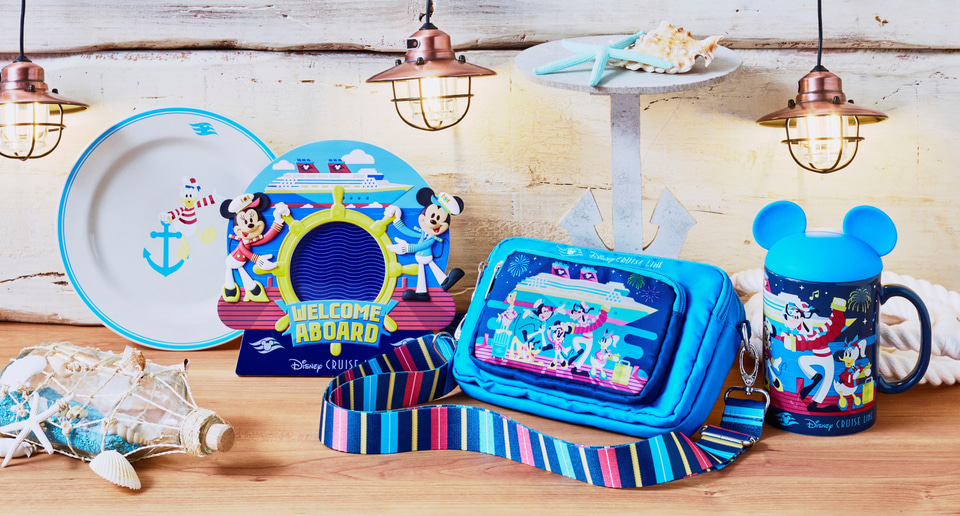 夢の豪華客船「ディズニー・クルーズライン」モチーフのアイテム