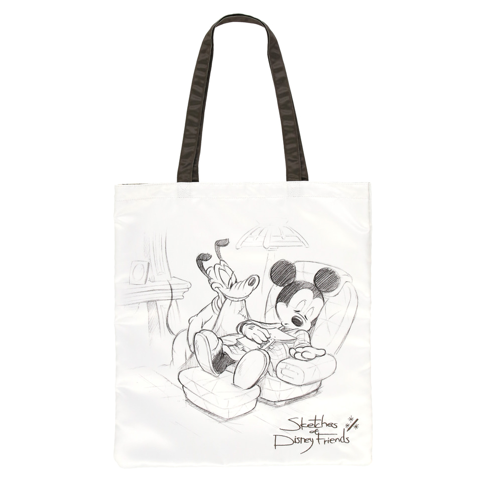 ディズニーの仲間たちの日常を鉛筆書きで。「Sketches of Disney