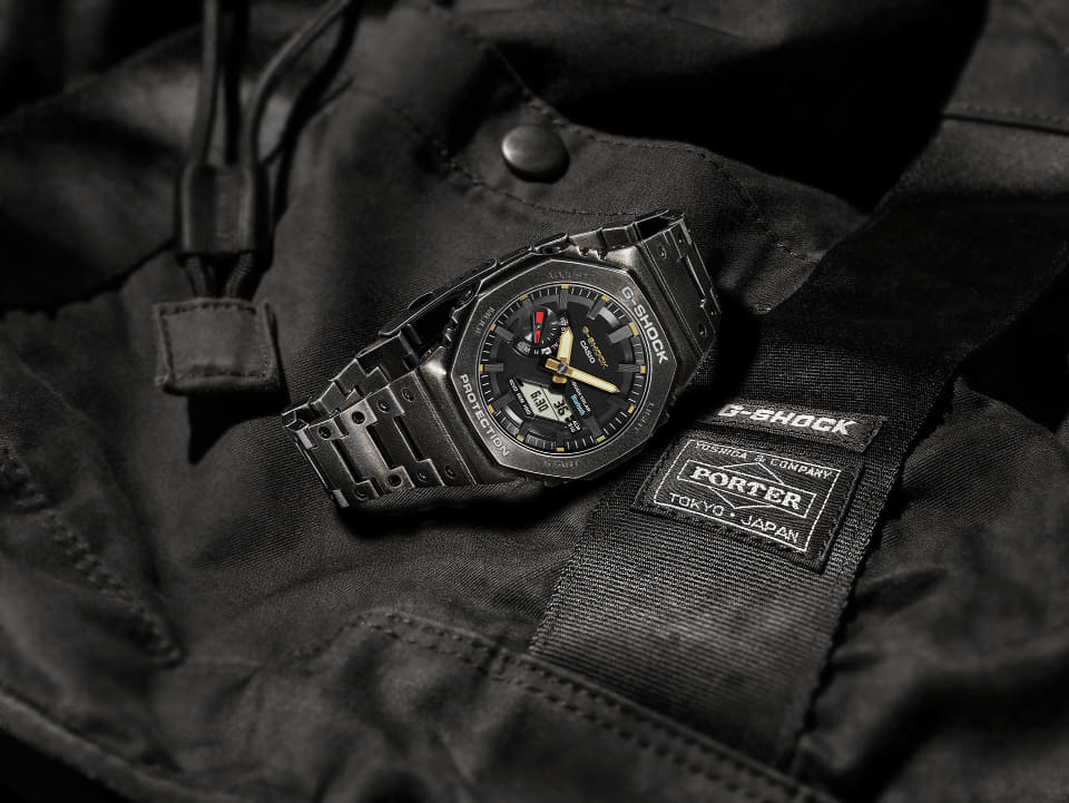 G-SHOCK×PORTER、コレクションバッグがセットになった限定モデル