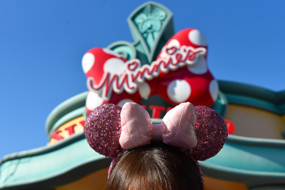 大きなリボンでミニー気分！ ディズニー・パルパルーザ限定、キラっと