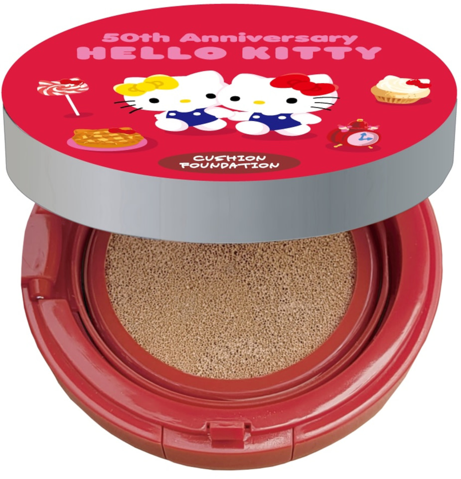 ハローキティ50周年「クッションファンデ」登場。日焼け止め・保湿も