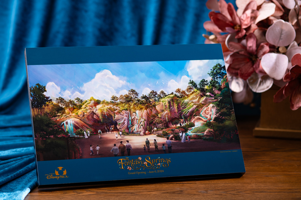 3か月連続でディズニーのアートが届く「ファンタジースプリングス