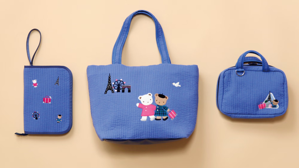 ファミリア×ピオヌンナル、NY・パリ・ハワイ旅行がテーマのコラボ