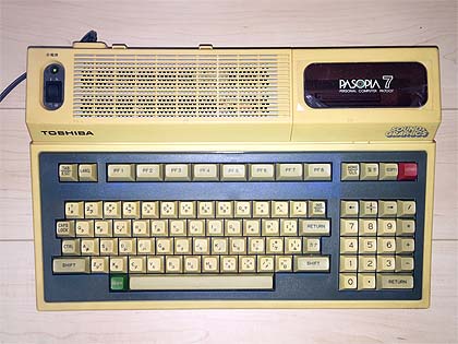 6オクターブ6重和音を実現するなど贅沢な仕様だった「PASOPIA7