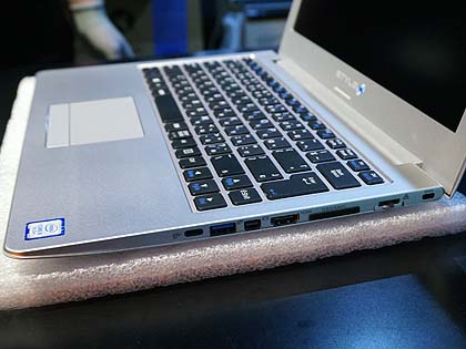 アルミボディ採用の13.3型ノートPCがiiyamaから登場、Core i5やフルHD