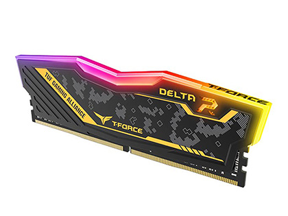 ゲーム向けOCメモリ「T-Force DELTA RGB」にTUF Gaming Alliance版が
