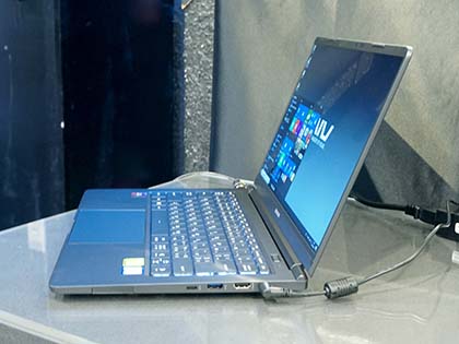 マグネシウム筐体採用の薄型軽量14型ノート「m-Book X400」がマウス