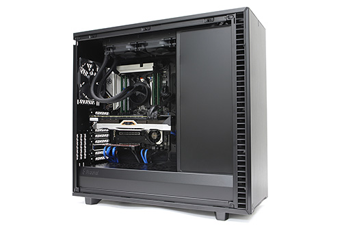 HDD×14台でサーバーを構築、フルタワーケース「Define 7 XL」の高い