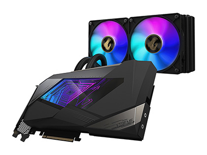 簡易水冷クーラー搭載のGeForce RTX 3090がGIGABYTEから、保証は最長4