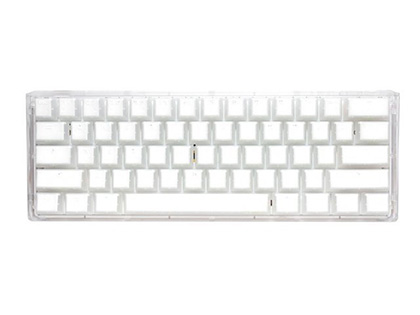 半透明デザインのゲーミングキーボード「One 3 Mini 60% Aura Edition