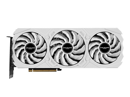 3連ファン仕様の白いGeForce RTX 4070 Tiが玄人志向から - AKIBA PC