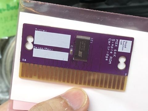 MSX規格のFlash ROMカートリッジ基板、4枚セットもあり - AKIBA PC