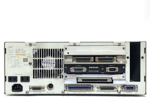 柔らかいデザインで登場した新たなPC-98シリーズ「PC-9801RA2