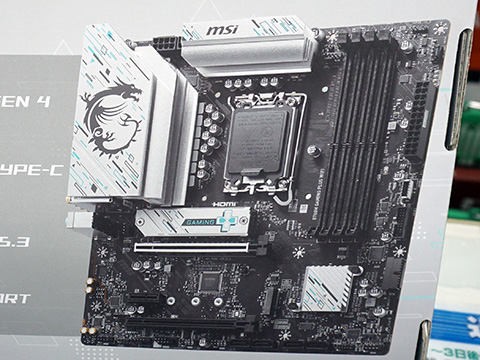 MSI「MPG B760M EDGE TI WIFI」「B760M GAMING PLUS WIFI」が発売