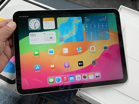 第10世代 iPad」が56,800円、「第6世代 iPad mini」が69,800円！未使用