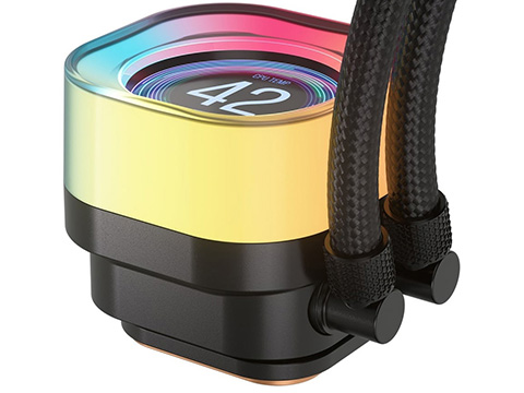 CORSAIRの水冷CPUクーラー「iCUE LINK TITAN RX RGB LCD」が発売、計2