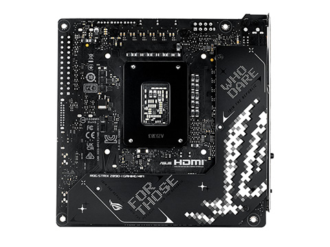 Core Ultra対応のMini-ITXマザー「ROG STRIX Z890-I GAMING WIFI」が