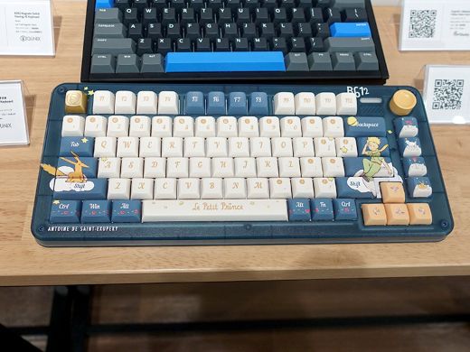 星の王子さま × IQUNIXコラボの有線/無線キーボードが2製品、Little