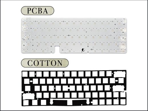 ラピッドトリガー対応65%キーボード「MM Studio M6Lite+ 64」の基板