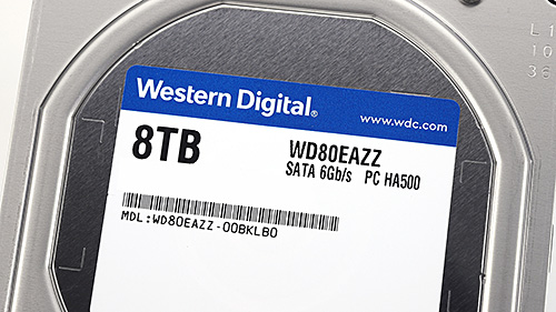 CMR採用8TB HDDの新モデル「WD Blue WD80EAZZ」を買ってみた、コスパは