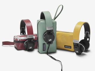 ゼンハイザー、トラック荷台の“幌”を再利用した限定ヘッドフォン